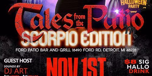 Tales from the Patio Halloween Party