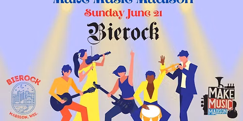 Make Music Madison 2026 at Bierock!
