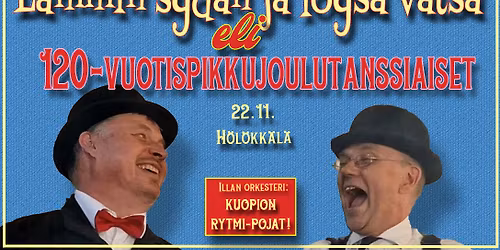 120-vuotispikkujoulutanssiaiset