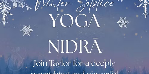 Winter Solstice Yoga Nidra