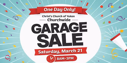 Churchwide Garage Sale