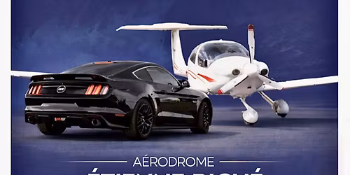 Rassemblement voitures, motos & a\u00e9ronefs - Journ\u00e9e Portes Ouvertes A\u00e9rodrome Etienne Rich\u00e9 \u00e0 BELVAL
