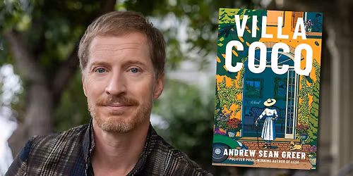 Author event with Andrew Sean Greer