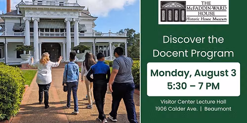 Discover the Docent Program