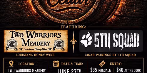 Oak & Cedar - Bottle Share & Mead Tasting