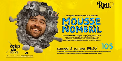 COMPLET - Mousse de nombril - podcast - enregistrement sp\u00e9cial devant public avec invit\u00e9\/es
