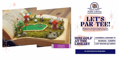 Mini-Golf at the Library