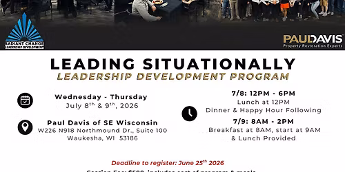 Leadership Development Program : Leading Situationally