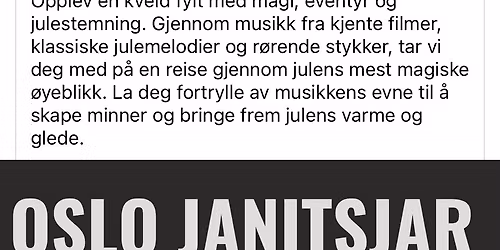 Julekonsert med Oslo Janitsjar 