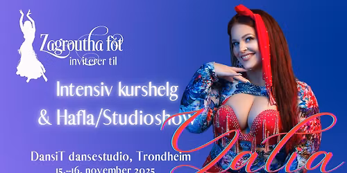 Intensiv kurshelg med Yalia og hafla\/studioshow 