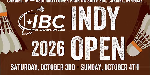 2026 IBC Indy Open
