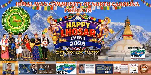 Happy Lhosar Celebration 2026 (Tickets are Available Online & In- Person, Reserve your Spot Soon)