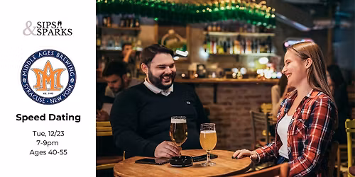 Speed Dating Ages 40-55 in Syracuse City, NY at Middle Ages Brewing