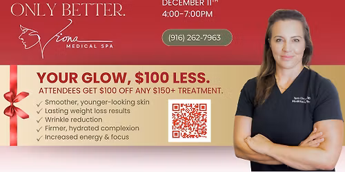 Glisten & Gift: A Holiday Celebration at Viona Medical Spa