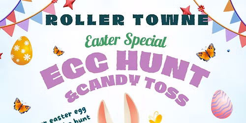 Easter Egg hunt And Candy Toss