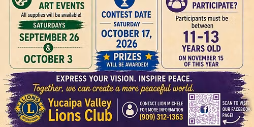 Peace Poster Contest 