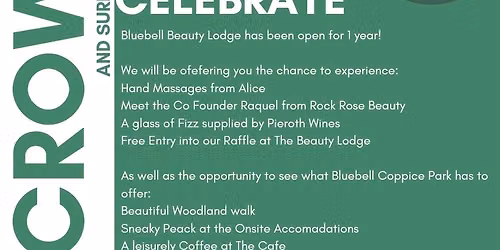 Bluebell Beauty Lodge: Sip, Relax & Explore