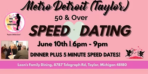 50 & Over Speed Dating!