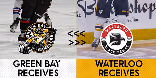 Green Bay Gamblers at Waterloo Black Hawks at Young Arena