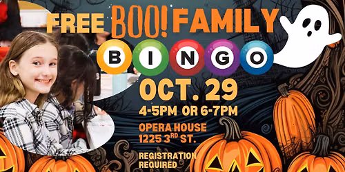 BOO! Family BINGO (4 p.m.)
