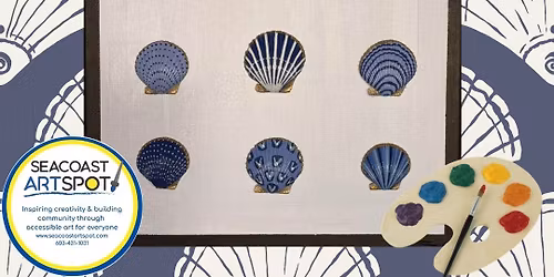 Sea Shell Canvas Art Workshop! $69