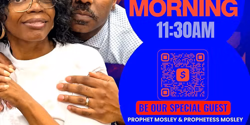 BE OUR SPECIAL GUEST THIS SUNDAY!