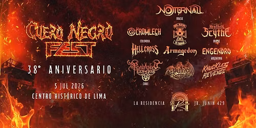Cuero Negro Fest - 5 de Julio 