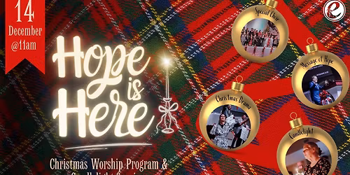 Christmas Worship Program & Candlelight Service