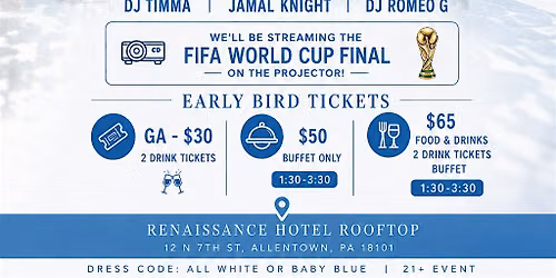 Brunch & Beats (all white or baby blue)