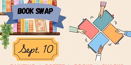 Books & Brushes: A Book Swap & Paint Night