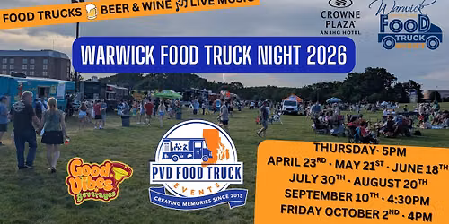 Warwick Food Truck Night - Crowne Plaza