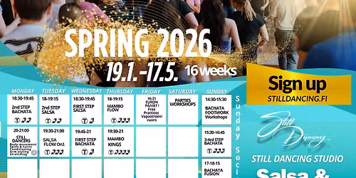Spring Season 2026 Still Dancing \u2728 REGISTRATION OPEN !