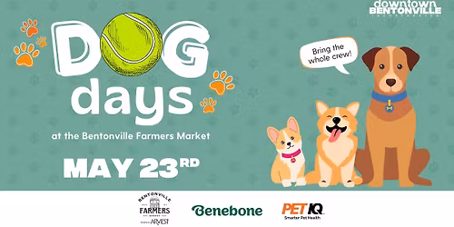 Dog Days at the Bentonville Farmers Market