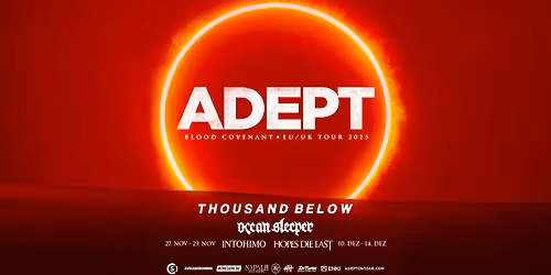 ADEPT - Blood Covenant EU\/UK Tour 2025 | Saarbr\u00fccken