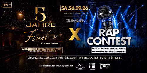 RAP CONTEST Mainz | Finn\u00b4s Penthouse Eventlocation