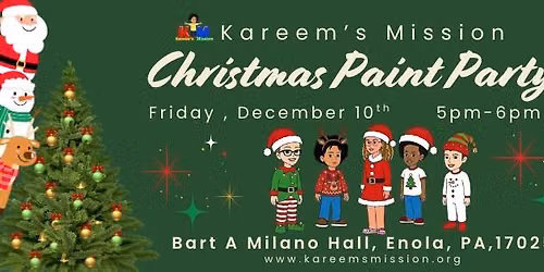Christmas Paint Party