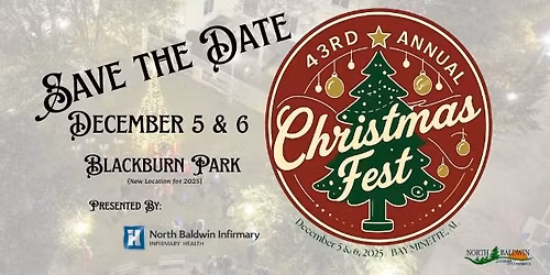 43rd Annual Christmas Fest December 5 & 6, 2025