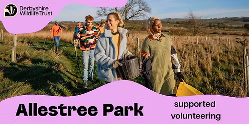 Supported volunteering session at Allestree Park