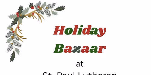 Holiday Craft Bazaar