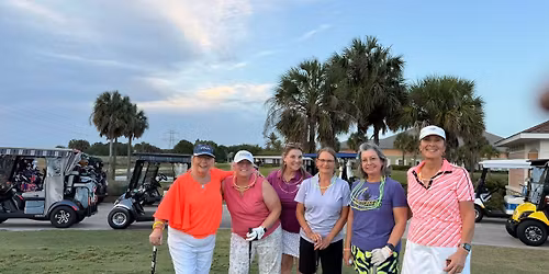 Glo Golf with our without the guys 