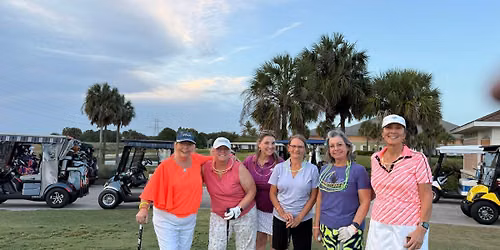 Glo Golf with our without the guys 