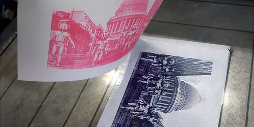 Paper Plate Lithography