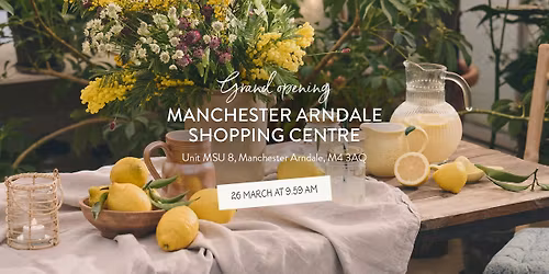 Grand opening in Manchester Arndale\u2728