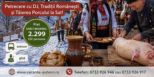 Cr\u0103ciun 2026 \u00een Mun\u021bii Apuseni \u2013 Petrecere cu DJ, Tradi\u021bii Rom\u00e2ne\u0219ti \u0219i T\u0103ierea Porcului la Sat!
