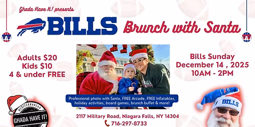 Buffalo Bills Brunch With Santa