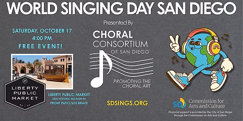 World Singing Day San Diego 2026