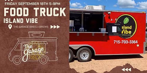 Island Vibe Food Truck at The Garage 09\/18