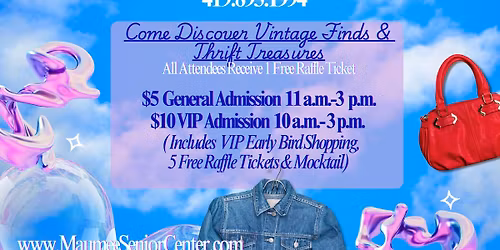 Nifty Thrifty Vintage Market at the MSC!