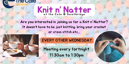 Knit and Natter at Saintbridge