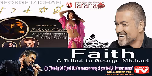 George Michael Returns \u2013 Live at Tarana Dinner & Dance \u2022 90s\u201300s Disco